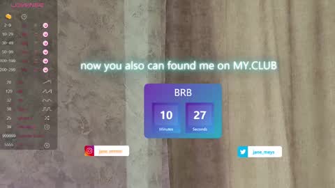 Snapshot of jane_meys chatting on 03-10-25, 11:21 your kitty JANE roawww online show from 03-10-25, 11:21