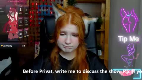 Snapshot of java_fire chatting on 02-20-25, 11:43 Katerina online show from 02-20-25, 11:43