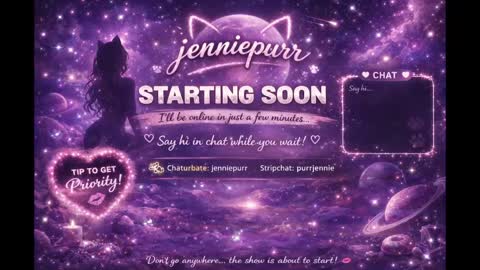 Snapshot of jenniepurr chatting on 06-08-26, 05:02 Jennie online show from 06-08-26, 05:02