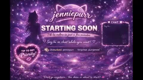 Snapshot of jenniepurr chatting on 06-10-26, 07:35 Jennie online show from 06-10-26, 07:35