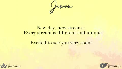 Jiwon online show from 04-12-26, 06:35