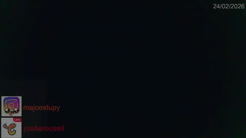 Josita rousell INSTAGRAM  majoestupy  online show from 02-26-26, 11:04