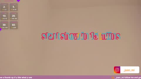 Juan Miguel online show from 10-20-25, 10:59