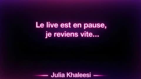 Julia Khaleesii online show from 02-16-26, 08:16