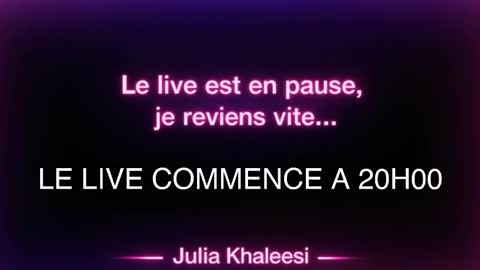 Julia Khaleesii online show from 04-16-26, 09:39