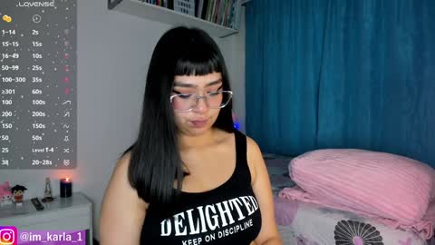 Snapshot of karla__1 chatting on 01-05-25, 12:10 Ill be on at sunday see u Lynn  Could u help me to reach 100 Thmbs upp plssss   Independent girl 3 online show from 01-05-25, 12:10