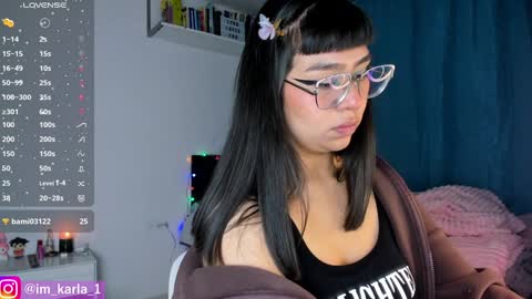 Snapshot of karla__1 chatting on 01-07-25, 04:50 Ill be on at sunday see u Lynn  Could u help me to reach 100 Thmbs upp plssss   Independent girl 3 online show from 01-07-25, 04:50