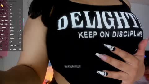 Snapshot of karla__1 chatting on 01-20-25, 03:15 Ill be on at sunday see u Lynn  Could u help me to reach 100 Thmbs upp plssss   Independent girl 3 online show from 01-20-25, 03:15