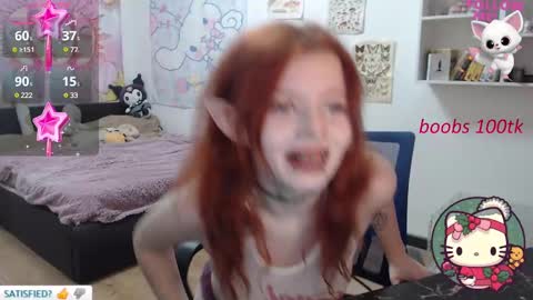 Snapshot of kawaii_angell chatting on 01-26-25, 12:05 anfisa online show from 01-26-25, 12:05