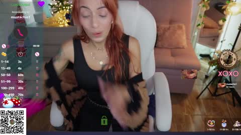 Snapshot of kittygrey chatting on 12-12-24, 03:27 Samantha Grey online show from 12-12-24, 03:27