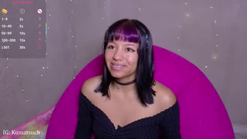 Snapshot of komatsu_ chatting on 11-20-25, 04:56 Komatsu Lilith online show from 11-20-25, 04:56