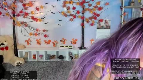 Snapshot of lana_del_bae chatting on 09-28-25, 02:06 Lana Del Bae online show from 09-28-25, 02:06