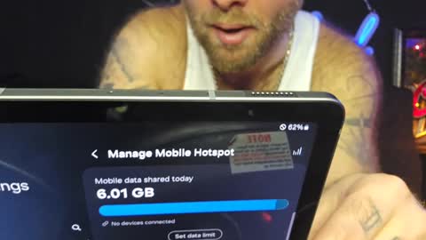 Snapshot of lancehardwood222 chatting on 12-15-24, 05:34 LANCE online show from 12-15-24, 05:34