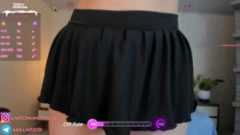 Snapshot of larsonmia chatting on 12-27-24, 12:34 MIA online show from 12-27-24, 12:34