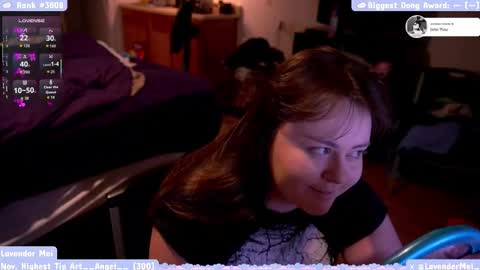 Snapshot of lavendermei chatting on 12-19-25, 01:12 LavenderMei online show from 12-19-25, 01:12