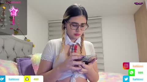 Snapshot of liahkimi chatting on 01-21-25, 03:26 Lia online show from 01-21-25, 03:26