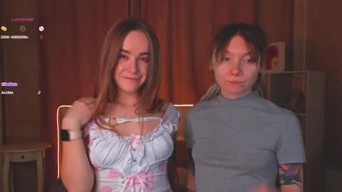 Hello our names are Kate and Alice this is our first day here. online show from 01-06-25, 01:09