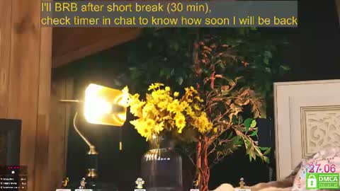 your Liza again. Next stream Dec. 1  at 2 or 3  GMT online show from 06-27-26, 12:22