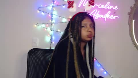 Snapshot of marceline_abadeer00 chatting on 12-25-24, 11:53 Michell Dayan online show from 12-25-24, 11:53