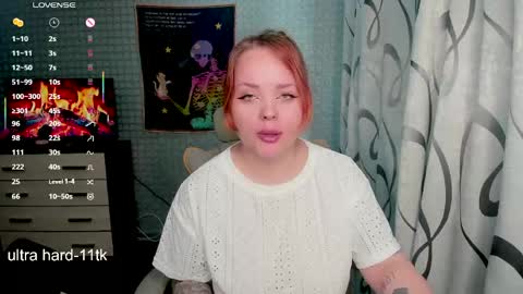 Snapshot of marcelinepeach chatting on 05-13-26, 11:18 Sara online show from 05-13-26, 11:18