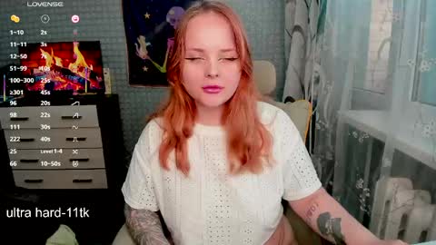 Snapshot of marcelinepeach chatting on 05-19-26, 01:39 Sara online show from 05-19-26, 01:39