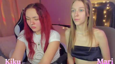 Snapshot of mari_kiku chatting on 12-15-24, 06:37 Kiku and Marii - online show from 12-15-24, 06:37