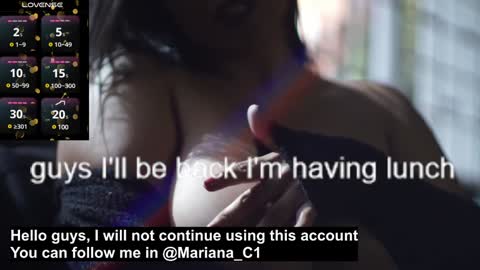 Snapshot of mariana_c chatting on 01-30-25, 06:54 Mar y online show from 01-30-25, 06:54