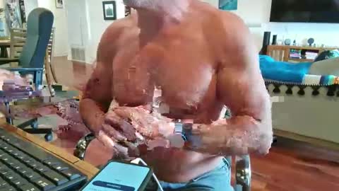 Snapshot of mascmuscle49 chatting on 12-03-25, 06:50 mascmuscle49 online show from 12-03-25, 06:50