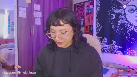 Snapshot of mel_dahlia chatting on 11-13-25, 02:38 Melissa - - Please help me to reach 100 thumbs up online show from 11-13-25, 02:38