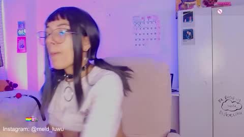 Snapshot of mel_dahlia chatting on 12-02-25, 10:05 Melissa - - Please help me to reach 100 thumbs up online show from 12-02-25, 10:05