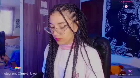 Snapshot of mel_dahlia chatting on 03-18-26, 05:38 Melissa - - Please help me to reach 100 thumbs up online show from 03-18-26, 05:38