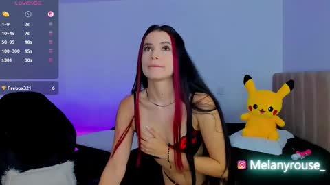 Snapshot of melanyrouse1 chatting on 10-25-25, 08:36 melanyrouse1 online show from 10-25-25, 08:36
