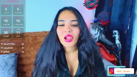 Snapshot of meli__brown chatting on 11-02-25, 01:57 Independent model online show from 11-02-25, 01:57