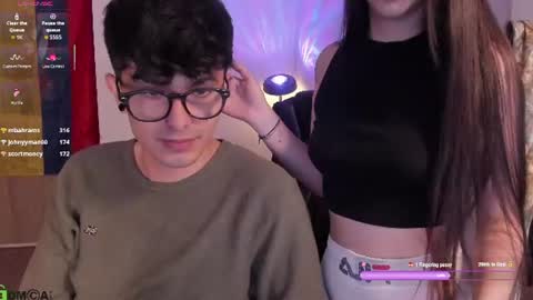 Snapshot of mikeyvioleta chatting on 06-27-26, 12:22 VIOLETAMIKE online show from 06-27-26, 12:22