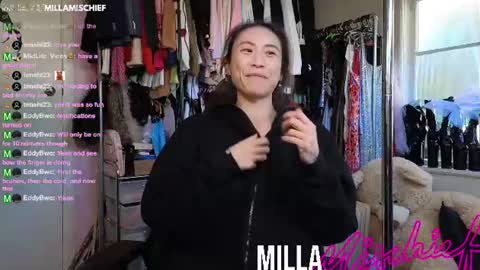 Milla Mischief online show from 07-12-26, 09:17