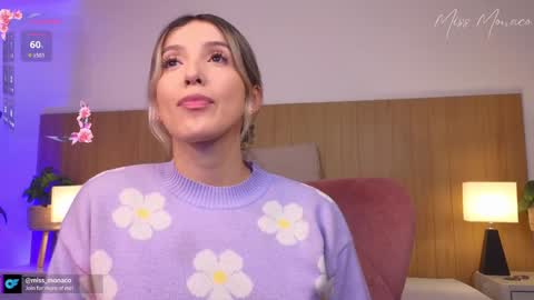 Snapshot of missmonaco chatting on 01-30-25, 01:00 Emma Rivera online show from 01-30-25, 01:00