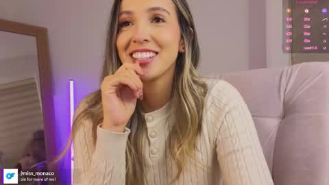 Snapshot of missmonaco chatting on 11-19-25, 10:54 Emma Rivera online show from 11-19-25, 10:54