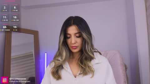 Snapshot of missmonaco chatting on 02-25-26, 03:38 Emma Rivera online show from 02-25-26, 03:38