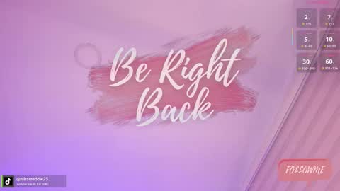 Snapshot of missvancouver_ chatting on 11-10-25, 12:37 Mafe Jimenez online show from 11-10-25, 12:37