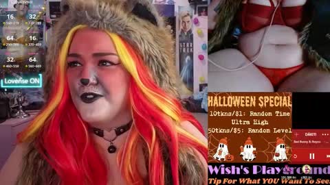 Wishs Playground online show from 10-30-25, 06:26