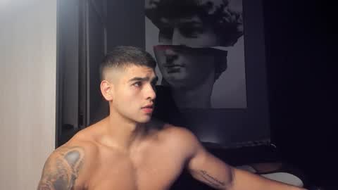 Snapshot of nicolasmuscle chatting on 12-02-25, 05:08 Andres online show from 12-02-25, 05:08