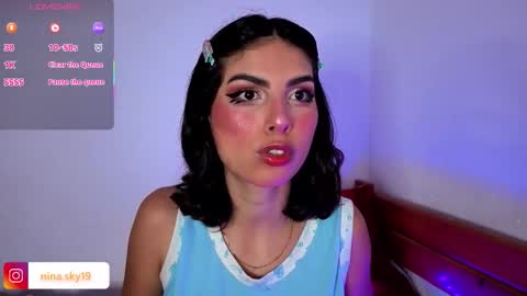 Snapshot of ninasky19 chatting on 02-05-26, 05:01 ninasky19 online show from 02-05-26, 05:01