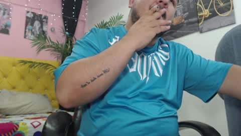 Snapshot of oso_gael chatting on 12-27-24, 05:48 Bear Gael online show from 12-27-24, 05:48