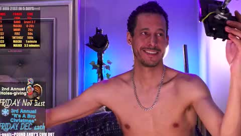 Andy Conda ITS A BRO CHRISTMAS PARTY FRIDAY DECEMBER 13TH 9pm est - LATE Mark Your Calendar online show from 11-17-25, 01:44