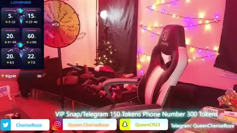 Queen Cherise Roze online show from 12-17-24, 01:29