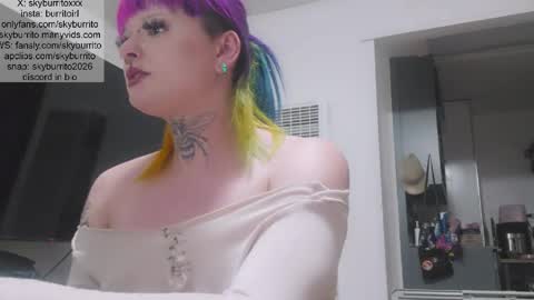 Snapshot of queer_burrito chatting on 06-04-26, 04:07 Sky Burrito online show from 06-04-26, 04:07