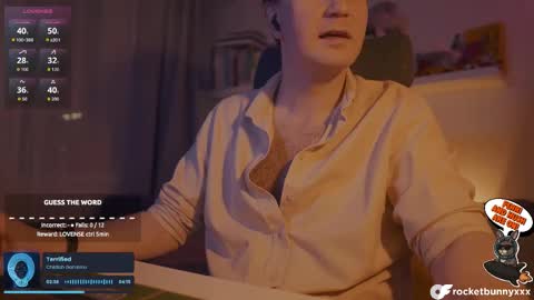 Snapshot of rocketbunnyxxx chatting on 02-14-26, 09:00 Rocket Bunny online show from 02-14-26, 09:00