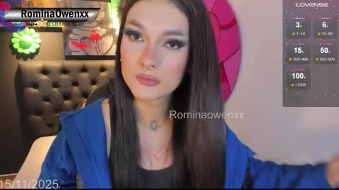ROMINA OWEN online show from 11-15-25, 09:39