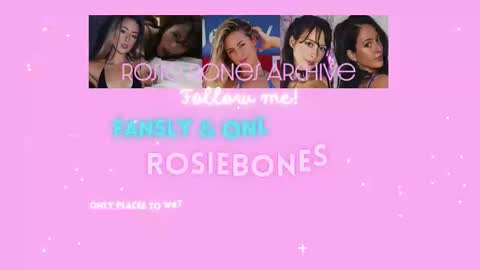 Snapshot of rosiebones chatting on 02-22-25, 07:58 Rosie Bones online show from 02-22-25, 07:58