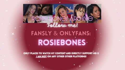 Snapshot of rosiebones chatting on 11-07-25, 10:32 Rosie Bones online show from 11-07-25, 10:32